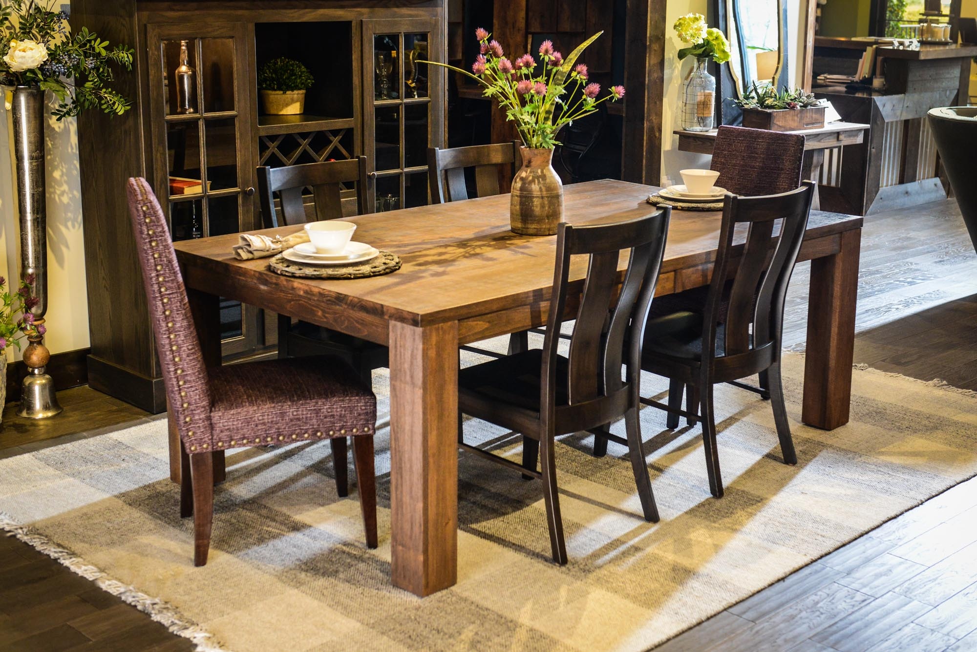 Simply Amish "Style Your Own" Dining Table SAL4884S Furnish Raleigh, NC